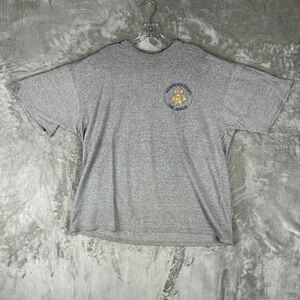 TG Palm Beach County Fire Rescue Yosemite Sam Graphic T-Shirt Gray Mens XL